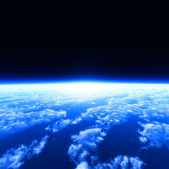 青い地球