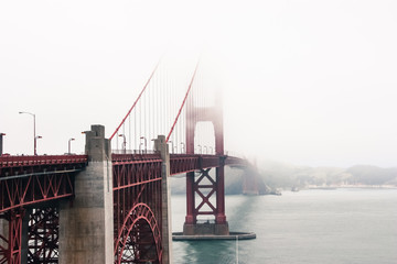 Golden Gate Bridge in Fog