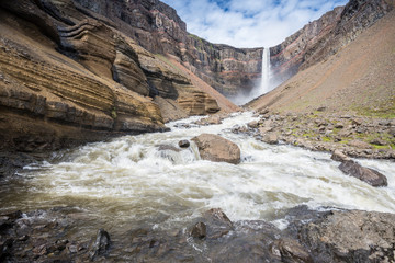 Hengifoss waterfall, Iceland