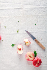 Sliced Fresh Apple on Table