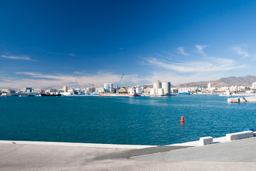 Coastline at Malaga