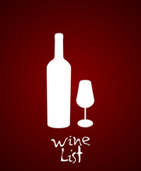 Wine List Restaurant Catering Gastroservice Logo