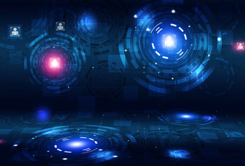 Concept Business Web Technology Interface