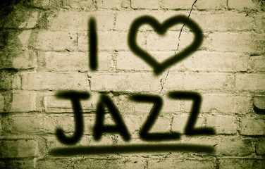 I Love Jazz Concept