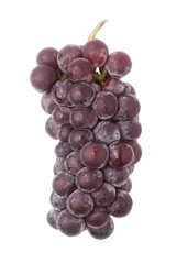 grapes isolated on white
