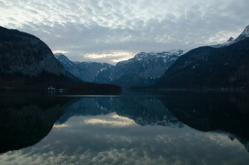 Alps reflexation at Hallstatt