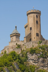 Fototapeta na wymiar Foix, Castillo