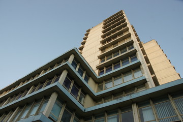 high rise office block
