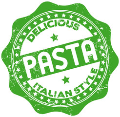 italian pasta stamp