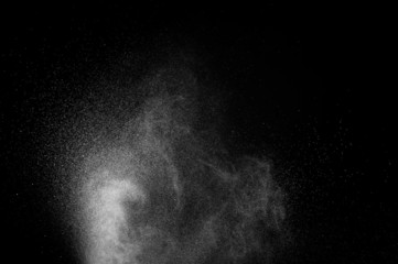 Abstract water spray