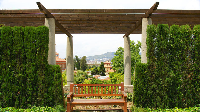 Jardines del Teatre Grec en Montjuic, Barcelona