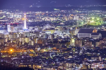 Fotobehang Kyoto, Japan Skyline © SeanPavonePhoto