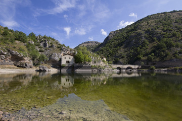 Fototapeta premium Lago di San Domenico in Abruzzo