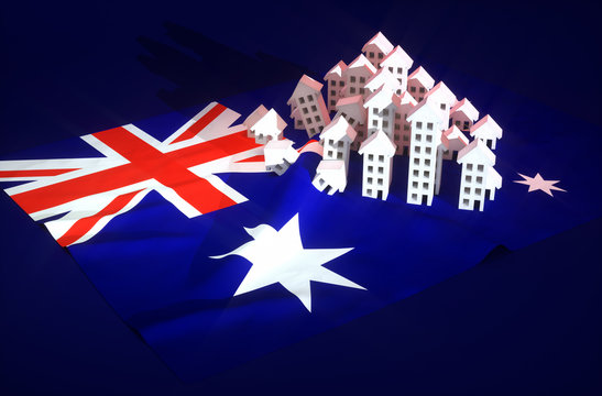 Illustration Of Australian Real-estate Development