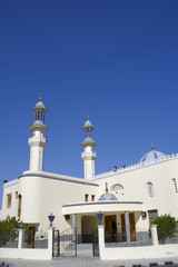 Fototapeta na wymiar Beautiful mosque in the center of Sharm el Sheikh