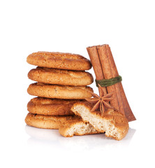 Cookies with spices