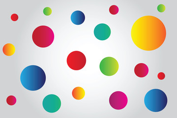 Background with circles