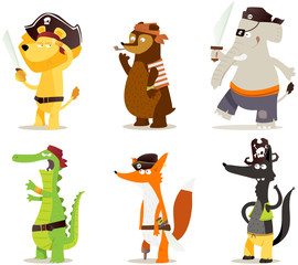 Animaux pirates
