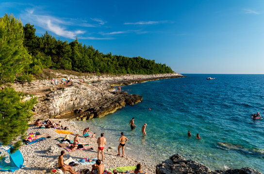 Beach at Rt Kamenjak-Premantura
