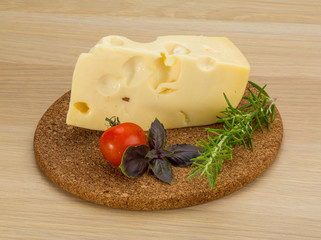 Maasdam cheese