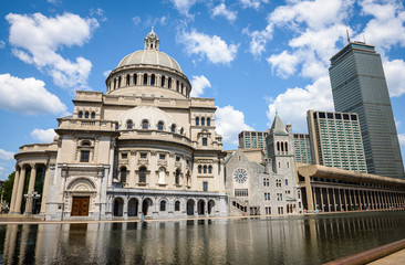 Fototapeta premium The First Church of Christ, Scientist, Boston, Massachusetts
