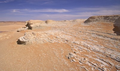 White desert