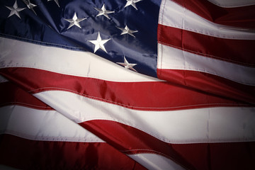 Fototapeta na wymiar American flag