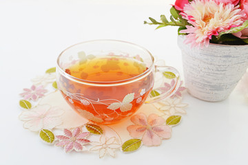 温かい紅茶
