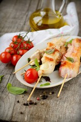 Chicken skewers