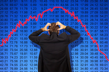 Börsencrash - Stock market cash