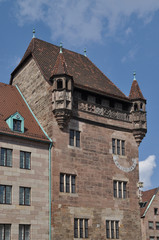 Fototapeta na wymiar Nassauerhaus in Nürnberg