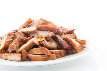 fried beef with garlic