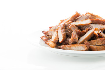 fried beef with garlic