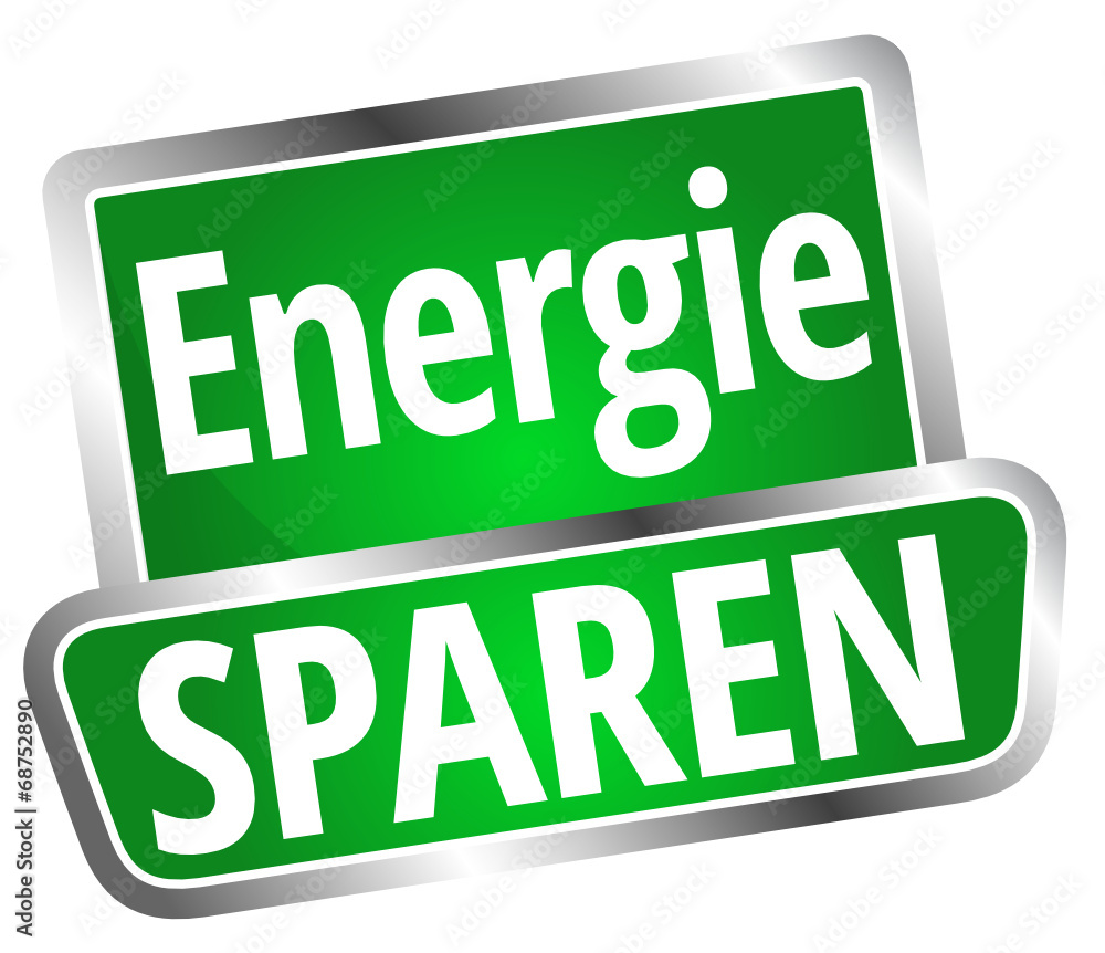 Sticker energie sparen