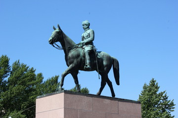 Reiterdenkmal für Carl Gustaf Emil Mannerheim in Helsinki
