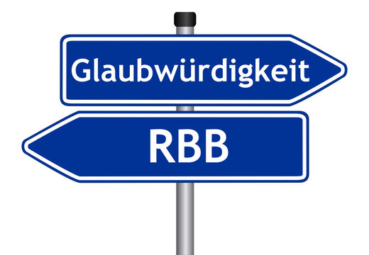Glaubw&uuml;rdigkeit des RBB