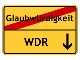 Glaubwürdigkeit des WDR