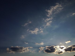 Obraz premium Summer sky