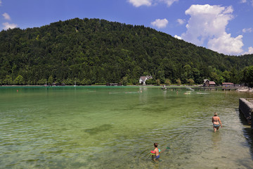 Fototapeta na wymiar lac de Strobl (Autriche)