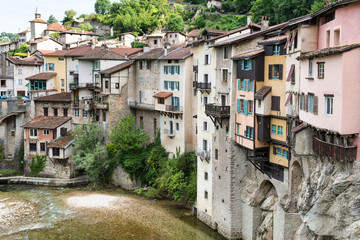 Fototapeta na wymiar most beautiful village in provence