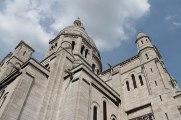 Fototapeta na wymiar Basilica del Sacro Cuore PARIGI 2