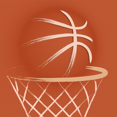 Basketball, vector