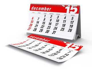 December 2015 - Calendar