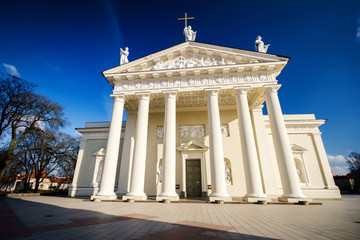 Fototapeta na wymiar The Cathedral of Vilnius
