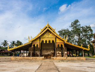 Obraz premium Buddhist monastery in Thai temple