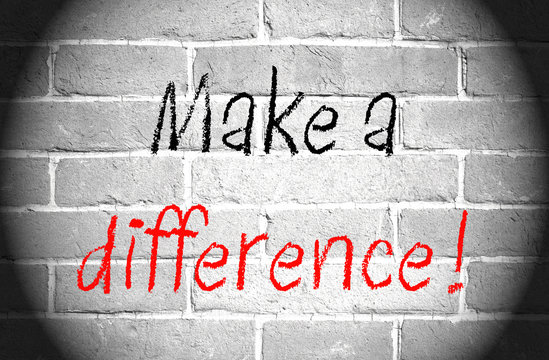 Make a difference !