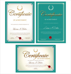 Certificate template