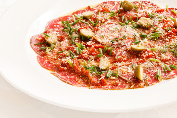 beef carpaccio