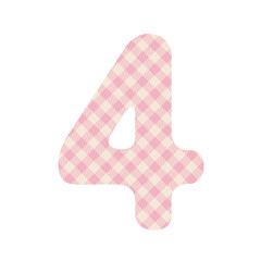 Pink squares pattern number four