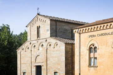 Fototapeta na wymiar Medieval church - Italy, Tuscany, Pisa